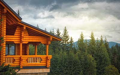  Log Homes & Cabins
